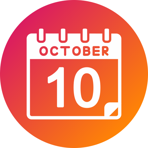 octubre icono gratis