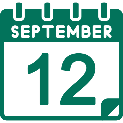 septiembre icono gratis