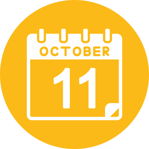 octubre icono gratis