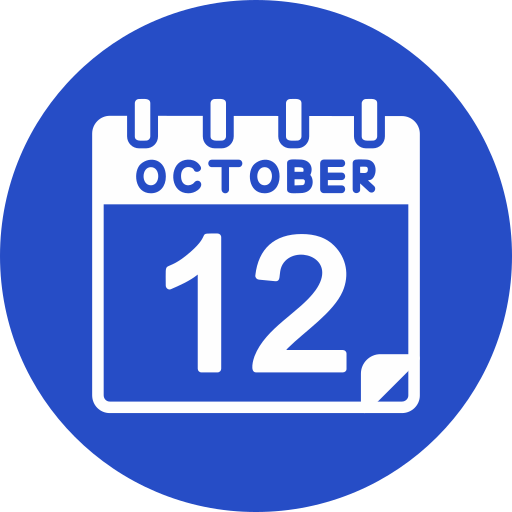 octubre icono gratis