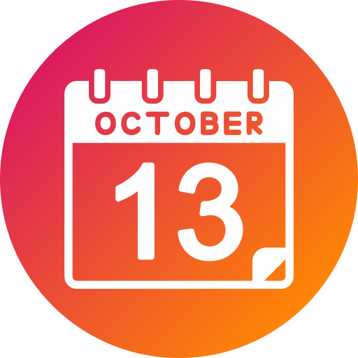 octubre icono gratis