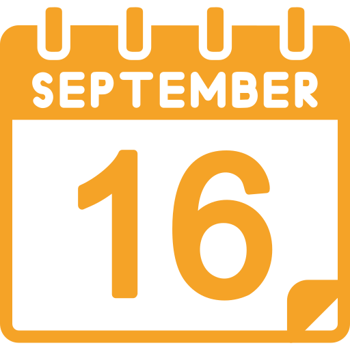 septiembre icono gratis