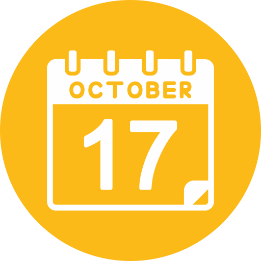 octubre icono gratis