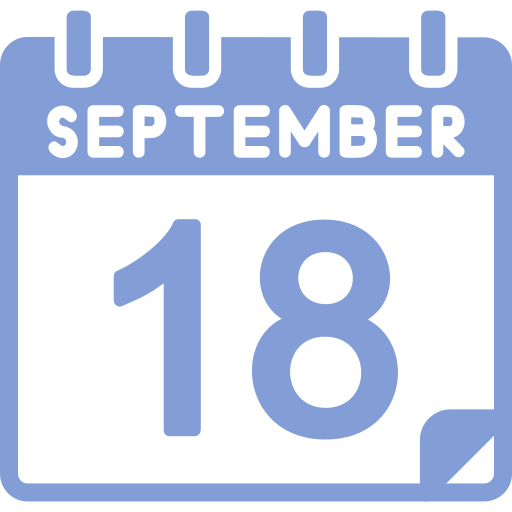 septiembre icono gratis