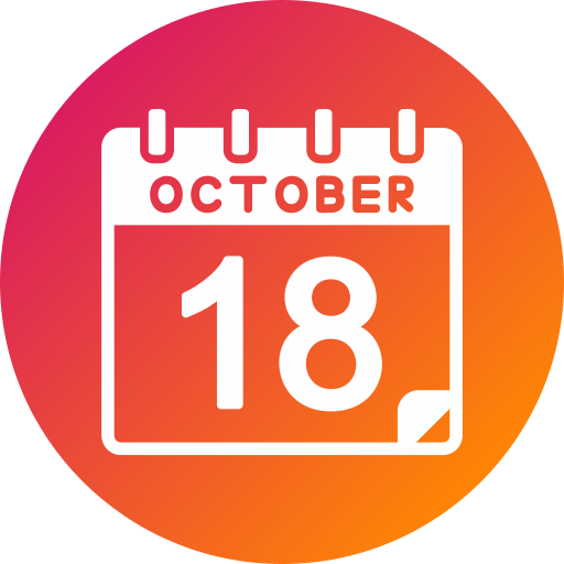 octubre icono gratis