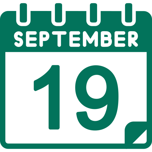 septiembre icono gratis