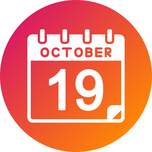 octubre icono gratis