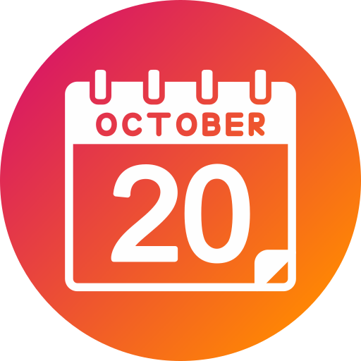 octubre icono gratis