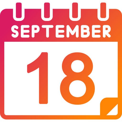 septiembre icono gratis