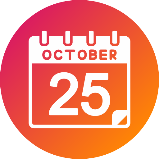 octubre icono gratis