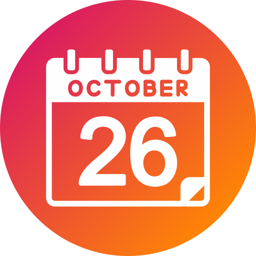 octubre icono gratis