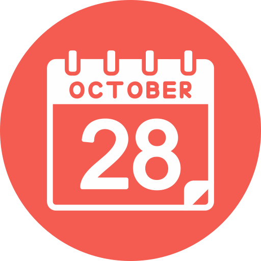 octubre icono gratis