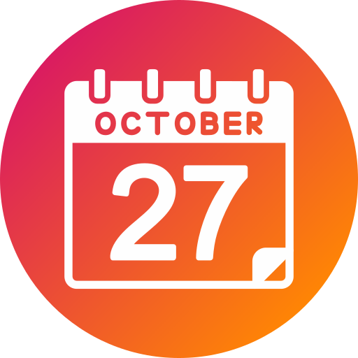 octubre icono gratis