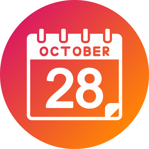 octubre icono gratis