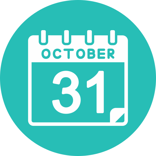 octubre icono gratis