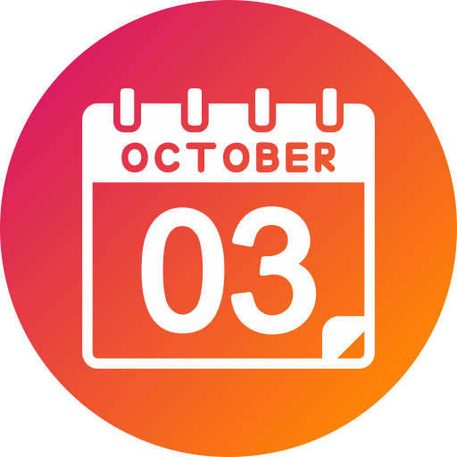 octubre icono gratis