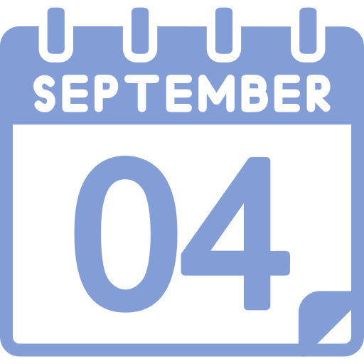 septiembre icono gratis