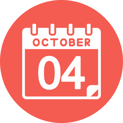 octubre icono gratis