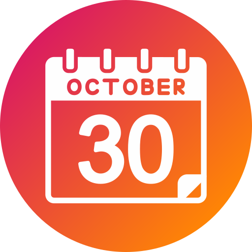 octubre icono gratis