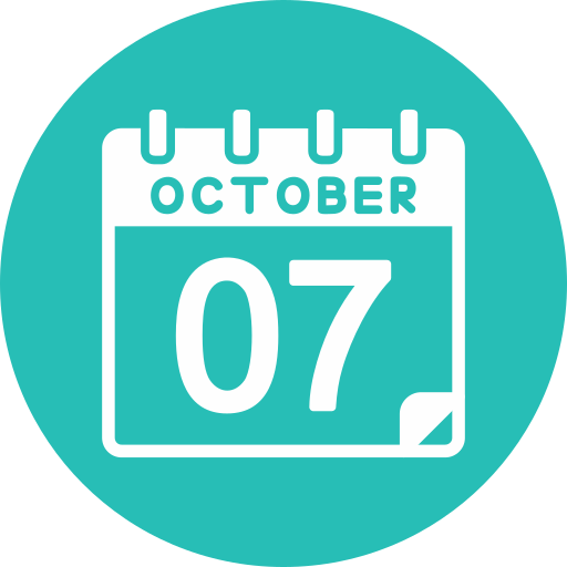 octubre icono gratis