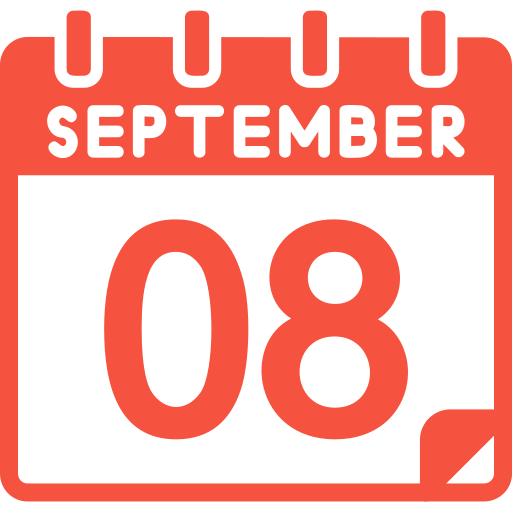 septiembre icono gratis