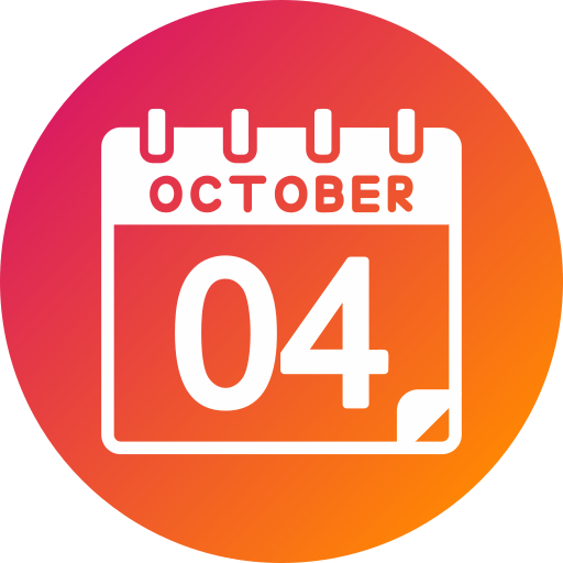 octubre icono gratis