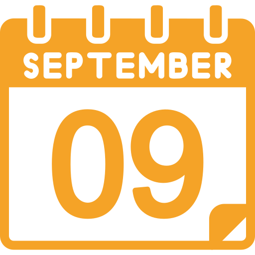 septiembre icono gratis