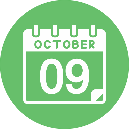 octubre icono gratis