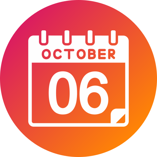 octubre icono gratis