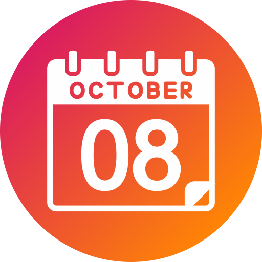 octubre icono gratis