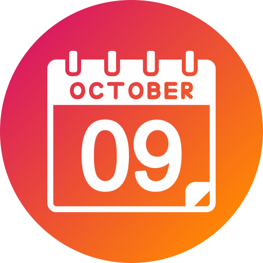 octubre icono gratis