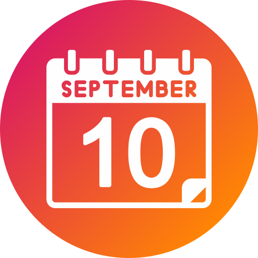 septiembre icono gratis