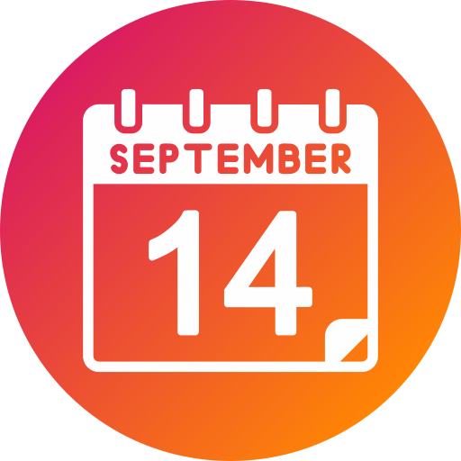 septiembre icono gratis