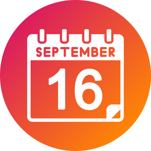 septiembre icono gratis