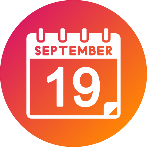 septiembre icono gratis