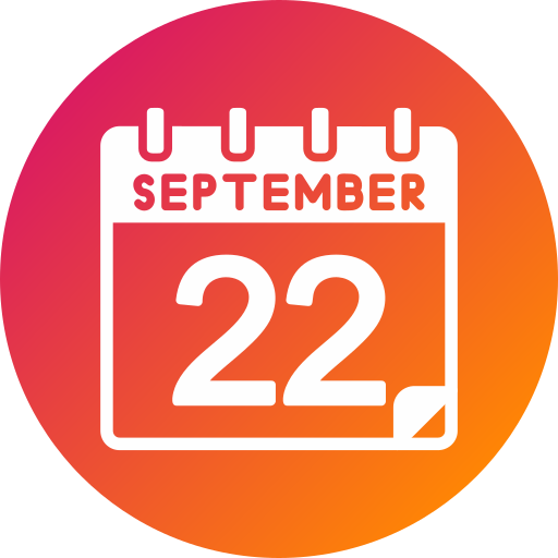 septiembre icono gratis