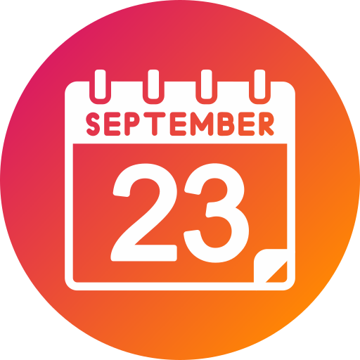 septiembre icono gratis