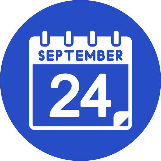 septiembre icono gratis