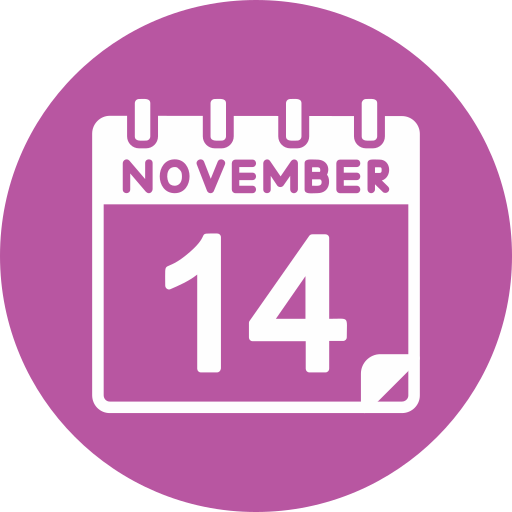 14 novembre Icône gratuit 14 novembre Icône gratuit
