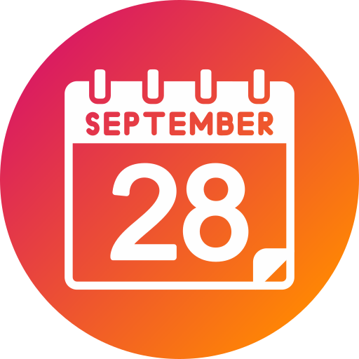 septiembre icono gratis