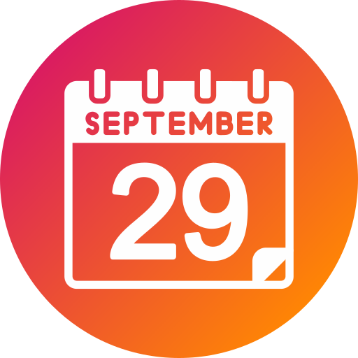 septiembre icono gratis