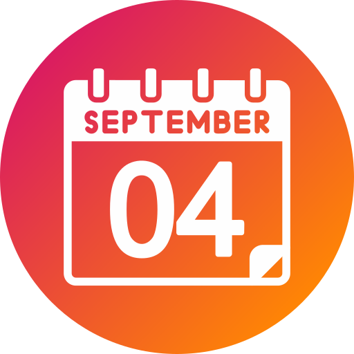 septiembre icono gratis