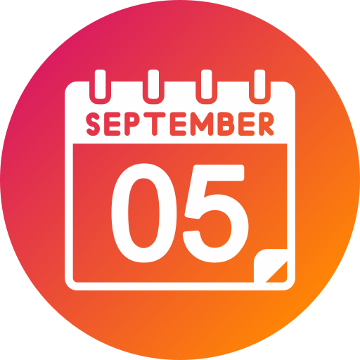 septiembre icono gratis