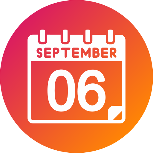 septiembre icono gratis