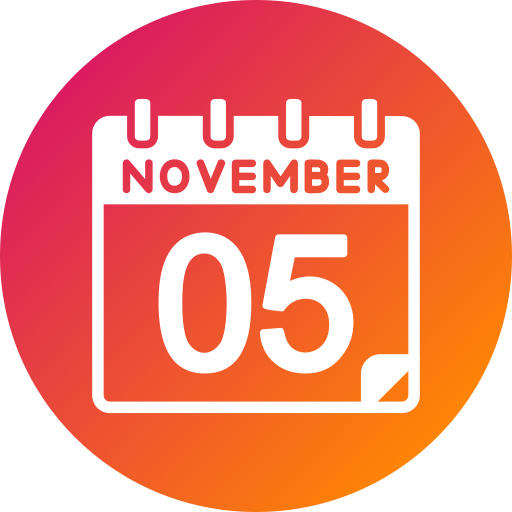 noviembre icono gratis