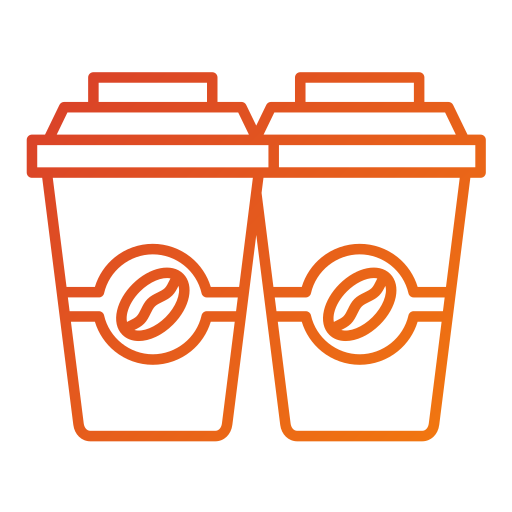 tasses de café Icône gratuit