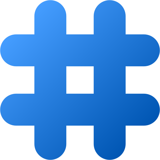 hashtag icono gratis