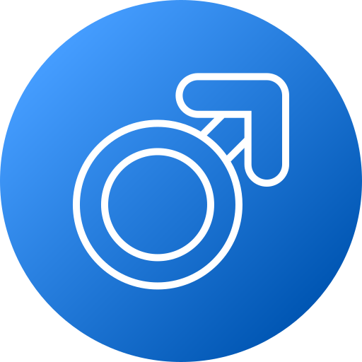 signo masculino icono gratis