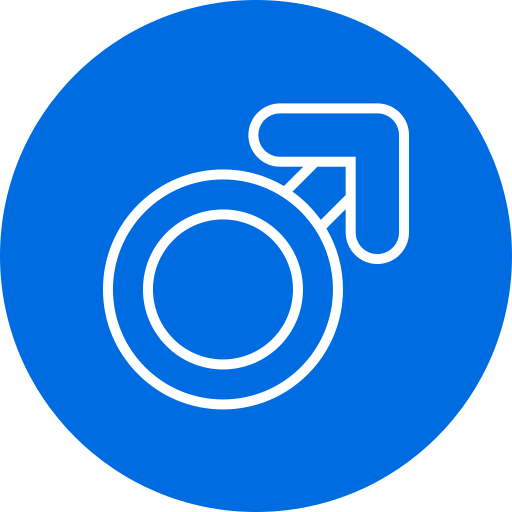 signo masculino icono gratis