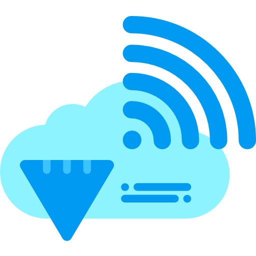 Cloud download free icon